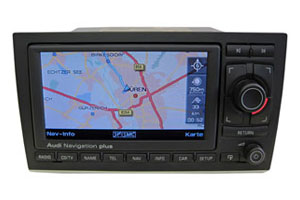 Audi A4(S4) Navigationsgerät Pixelfehler Reparatur, Navi - Display / Monitor defekt