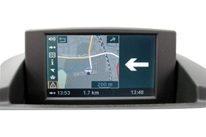 BMW Z4 Navigationsgerät Pixelfehler Reparatur, Navi - Display / Monitor defekt