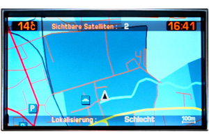 Citroën C5 Navigationsgerät Pixelfehler Reparatur, Navi - Display / Monitor defekt