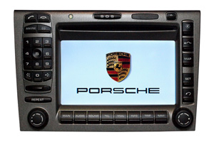 Porsche Cayenne Navigationsgerät Pixelfehler Reparatur, Navi - Display / Monitor defekt