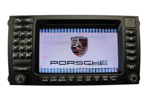 Porsche 986 Navigationsgerät Pixelfehler Reparatur, Navi - Display / Monitor defekt
