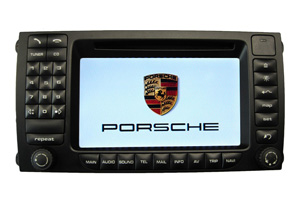 Porsche 911 Navigationsgerät Pixelfehler Reparatur, Navi - Display / Monitor defekt