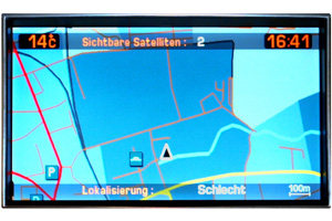 Fiat Ulysse Navigationsgerät Pixelfehler Reparatur, Navi - Display / Monitor defekt