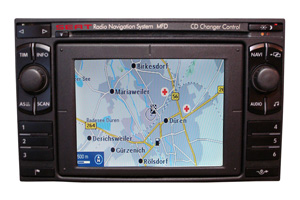 Seat Ibiza Navi Softwarefehler, Navigationsgerät Reparatur