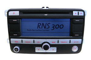 Touran - RNS-300 Navigation Reparatur Displayausfall - Pixelfehler / Lesefehler / Laufwerkfehler / GPS-Empfang / Komplettausfall