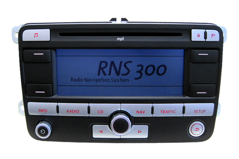 RNS 300 Navi Reparatur - CD/DVD Lesefehler / Laufwerkfehler, Softwarefehler, Navi fährt nicht mehr hoch oder defekt, Navi Komplettausfall. GPS-Empfang gestört, Navi Display fehlerhaft oder beschädigt