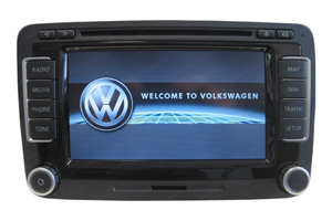 VW Touran Navigationsgerät Reparatur, Navi - Bedienknopf defekt